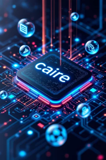 AI-chip 2025 med pulserande kretsar
